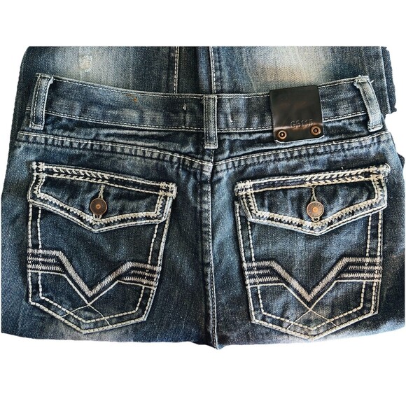 GS115 Boys Jeans Youth Size 12 Distressed - Picture 8 of 8